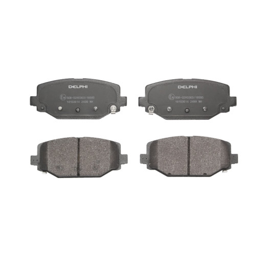 Колодки тормозные задние к/кт CHRYSLER VOYAGER V; DODGE JOURNEY; FIAT FREEMONT; LANCIA VOYAGER 2.0D-3.8 10.07-
