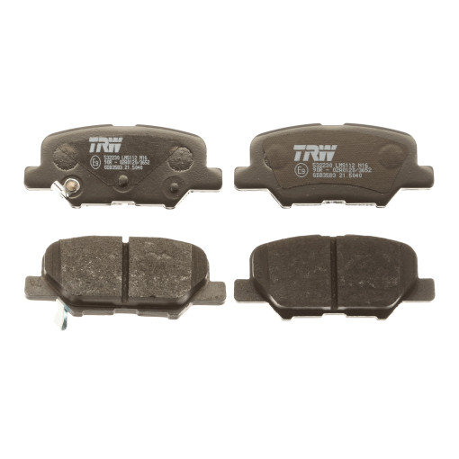 Гальмівні колодки задні к/кт CITROEN C4 AIRCROSS; MAZDA 6; MITSUBISHI ASX, OUTLANDER III; PEUGEOT 4008 1.6-3.0 02.10-