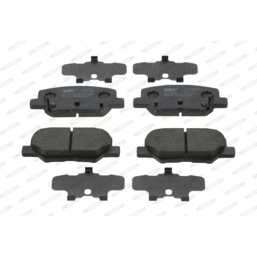 Колодки тормозные задние к/кт CITROEN C4 AIRCROSS; MAZDA 6; MITSUBISHI ASX, OUTLANDER III; PEUGEOT 4008 1.6-3.0 05.10-