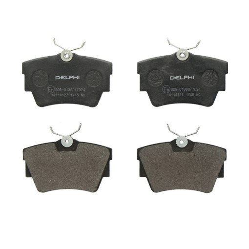 Гальмівні колодки задні к/кт FIAT TALENTO; NISSAN NV300, PRIMASTAR; OPEL VIVARO A, VIVARO B; RENAULT TRAFIC II, TRAFIC III; VW TRANSPORTER IV 1.6D-2.8 09.90-