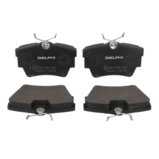 Гальмівні колодки задні к/кт FIAT TALENTO; NISSAN NV300, PRIMASTAR; OPEL VIVARO A, VIVARO B; RENAULT TRAFIC II, TRAFIC III; VW TRANSPORTER IV 1.6D-2.8 09.90-