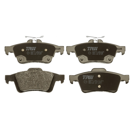 Гальмівні колодки задні к/кт FORD C-MAX II, FOCUS III, FOCUS IV, GRAND C-MAX, KUGA II, KUGA III, TOURNEO CONNECT V408 NADWOZIE WIELKO, TOURNEO COURIER B460 1.0-Electric 12.01-