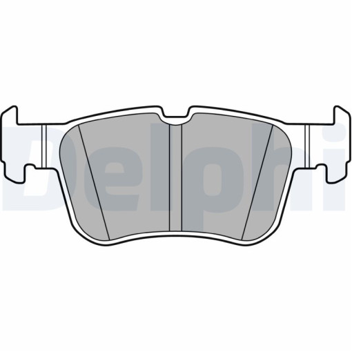 Колодки тормозные задние к/кт FORD FOCUS IV, GALAXY III, MONDEO V, S-MAX; FORD USA EDGE, FUSION ; LINCOLN MKX 1.0-2.7 09.12-