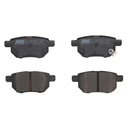 Гальмівні колодки задние к/кт GREAT WALL VOLEEX C20R; LEXUS CT; SUBARU TREZIA; TOYOTA AURIS, CARINA V, CELICA, COROLLA, IQ, MATRIX, PRIUS, PRIUS PHV, PRIUS PLUS, URBAN CRUISER 1.0-2.2D 04.86-