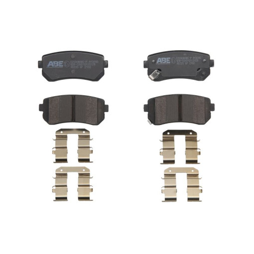 Гальмівні колодки задние к/кт HYUNDAI ACCENT III, ACCENT IV, CRETA, I20 I, I20 II, I30, IX20, IX35, KONA/SUV, SONATA V, SONATA VI, SONATA VII, TUCSON, TUCSON/SUV 1.0-Electric 09.00-