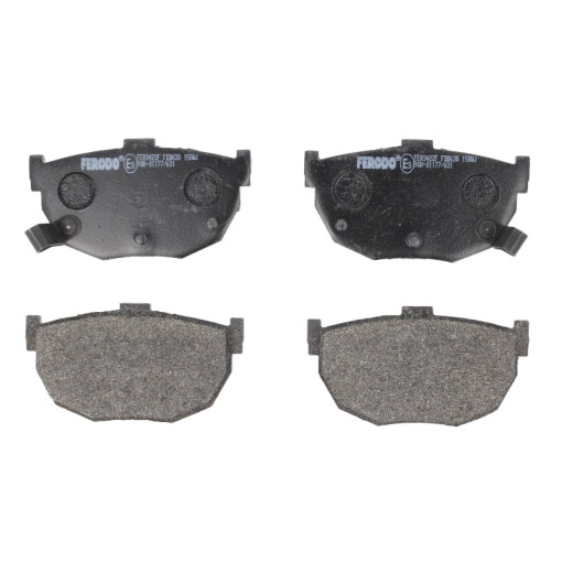 Колодки тормозные задние к/кт HYUNDAI COUPE I, COUPE II, ELANTRA III, LANTRA I, LANTRA II, TIBURON; KIA CERATO I, CERATO II, CERATO III; NISSAN 280ZX,