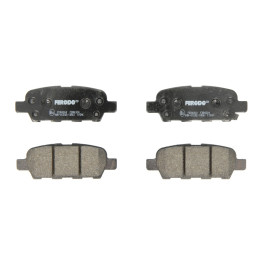 Колодки тормозные задние к/кт INFINITI EX, FX, G, M, M37, M45, Q50, Q60, Q70, QX50 I; NISSAN ALTIMA, CUBE, JUKE, LEAF, MAXIMA, MAXIMA / MAXIMA QX V, M