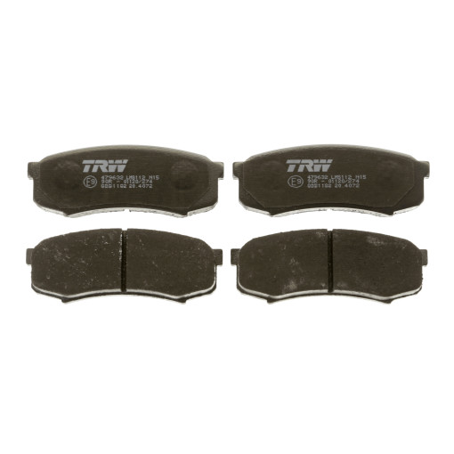 Гальмівні колодки задні к/кт LEXUS GX, RX; TOYOTA 4 RUNNER IV, 4 RUNNER V, FJ CRUISER, LAND CRUISER, LAND CRUISER 100, LAND CRUISER 80, LAND CRUISER 90, LAND CRUISER PRADO 2.4-4.7 11.84-
