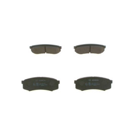 Гальмівні колодки задні к/кт LEXUS GX; MITSUBISHI PAJERO IV; TOYOTA 4 RUNNER IV, 4 RUNNER V, FJ CRUISER, LAND CRUISER, LAND CRUISER 100, LAND CRUISER 80, LAND CRUISER 90 2.4-4.7 11.84-