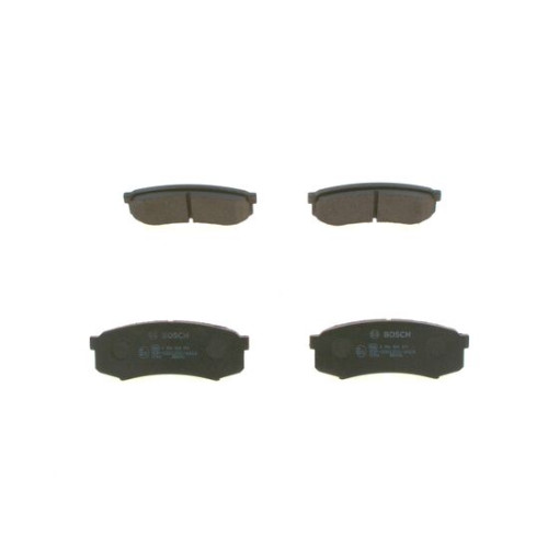 Гальмівні колодки задні к/кт LEXUS GX; MITSUBISHI PAJERO IV; TOYOTA 4 RUNNER IV, 4 RUNNER V, FJ CRUISER, LAND CRUISER, LAND CRUISER 100, LAND CRUISER 80, LAND CRUISER 90 2.4-4.7 11.84-