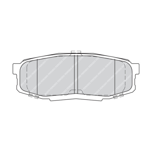 Колодки тормозные задние к/кт LEXUS LX; TOYOTA LAND CRUISER 200, SEQUOIA, TUNDRA 4.0-5.7 09.00-