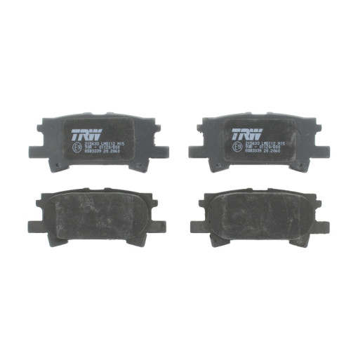 Гальмівні колодки задні к/кт LEXUS RX; TOYOTA HIGHLANDER / KLUGER 2.4-3.5 09.00-12.08