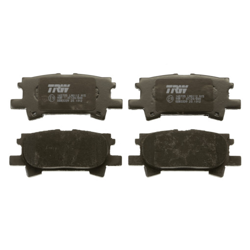 Гальмівні колодки задні к/кт LEXUS RX; TOYOTA HIGHLANDER / KLUGER 2.4-3.5 09.00-12.08