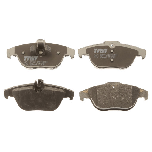 Гальмівні колодки задні к/кт MERCEDES C (C204), C T-MODEL (S204), C (W204), E (A207), E (C207), GLK (X204) 1.6-5.5 01.07-