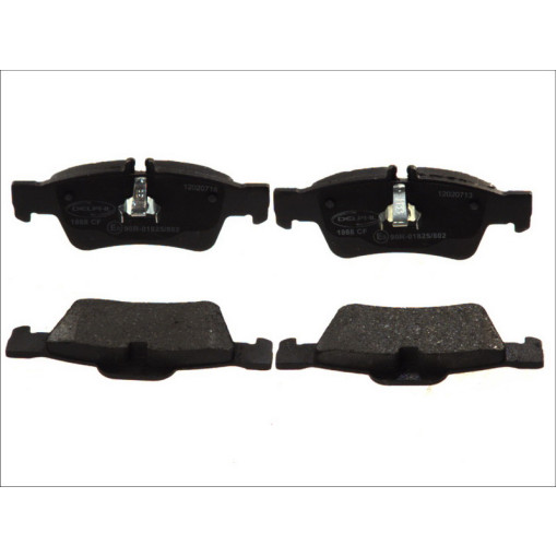 Колодки тормозные задние к/кт MERCEDES C T-MODEL (S203), C (W203), CLS (C218), CLS (C219), CLS SHOOTING BRAKE (X218), E T-MODEL (S211), E T-MODEL (S21