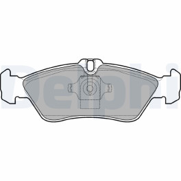 Колодки тормозные задние к/кт MERCEDES G (W461), G (W463), SPRINTER 2-T (B901, B902), SPRINTER 3-T (B903), SPRINTER 4-T (B904); VW LT 28-35 I, LT 28-3