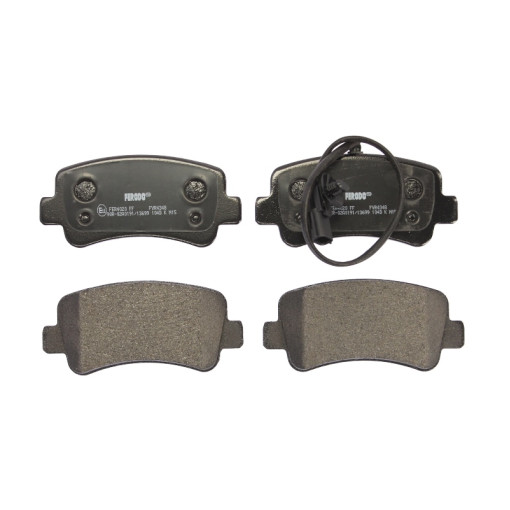 Гальмівні колодки задні к/кт NISSAN NV400; OPEL MOVANO B; RENAULT MASTER III 2.3D/Electric 02.10-