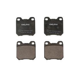 Колодки тормозные задние к/кт OPEL KADETT E, OMEGA A, OMEGA B, SENATOR B, VECTRA B; SAAB 9-3 1.6-3.6 09.84-07.03