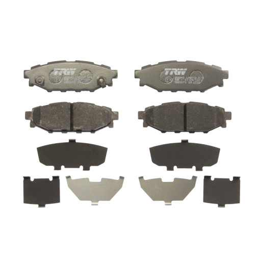 Гальмівні колодки задні к/кт SUBARU BRZ, FORESTER, IMPREZA, LEGACY IV, LEGACY V, OUTBACK, XV; TOYOTA GT 86 1.5-3.0 09.03-