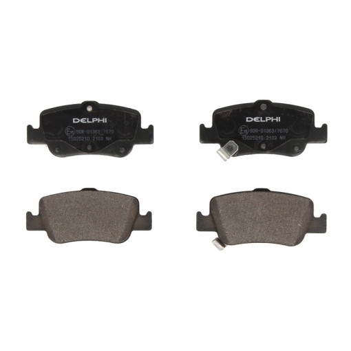 Гальмівні колодки задні к/кт TOYOTA AURIS, COROLLA, VERSO 1.2-2.2D 10.06-08.19