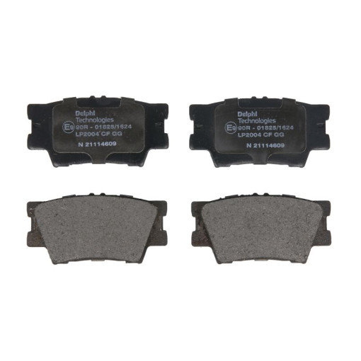 Колодки тормозные задние к/кт VOLVO 340-360; LEXUS ES; PONTIAC VIBE; TOYOTA AVALON, CAMRY, RAV 4 III, RAV 4 IV 1.8-3.5 08.84-