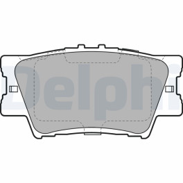 Колодки тормозные задние к/кт VOLVO 340-360; LEXUS ES; PONTIAC VIBE; TOYOTA AVALON, CAMRY, RAV 4 III, RAV 4 IV 1.8-3.5 08.84-