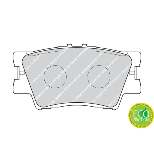 Колодки тормозные задние к/кт VOLVO 340-360; LEXUS ES; PONTIAC VIBE; TOYOTA AVALON, CAMRY, RAV 4 III, RAV 4 IV 1.8-3.5 08.84-