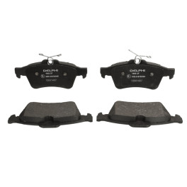 Колодки тормозные задние к/кт VOLVO C30, C70 II, S40 II, V40, V50; CITROEN C5 III; FORD C-MAX, C-MAX II, FOCUS C-MAX, FOCUS II, FOCUS III, FOCUS IV, G