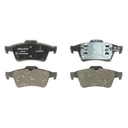 Колодки тормозные задние к/кт VOLVO C30, C70 II, S40 II, V50; FORD FOCUS C-MAX, KUGA II, TOURNEO CONNECT, TOURNEO COURIER B460, TRANSIT CONNECT; FORD