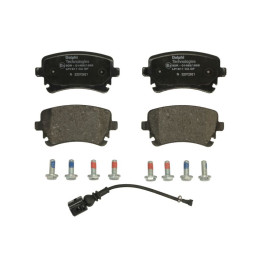 Колодки тормозные задние к/кт VW MULTIVAN V, MULTIVAN VI, TRANSPORTER / CARAVELLE VI, TRANSPORTER V, TRANSPORTER VI 1.9D-3.2 04.03-