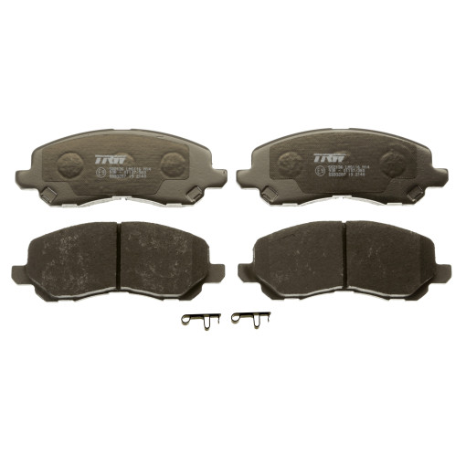 Гальмівні колодки передні к/кт (с аксессуарами) CHRYSLER 200; CITROEN C4 AIRCROSS; DODGE CALIBER; JEEP COMPASS; LANCIA FLAVIA; MITSUBISHI ASX, ECLIPSE III, GALANT IX, GALANT VIII 1.3-3.0 09.96-