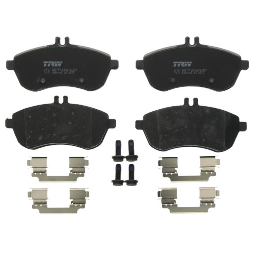 Колодки тормозные передние к/кт MERCEDES C (C204), C T-MODEL (S204), C (W204), E (A207), E (C207), E