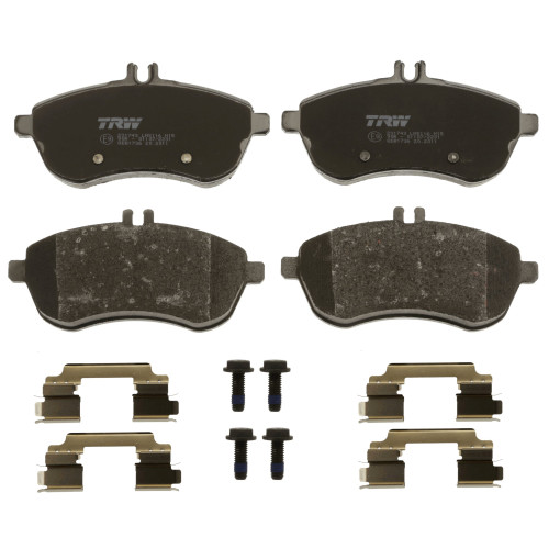 Колодки тормозные передние к/кт MERCEDES C (C204), C T-MODEL (S204), C (W204), E (A207), E (C207), E