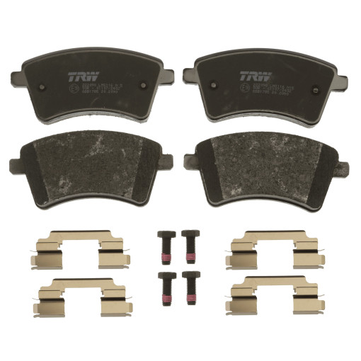 Гальмівні колодки передні к/кт MERCEDES CITAN MIXTO (DOUBLE CABIN), CITAN (MPV), CITAN/MINIVAN (W415) 1.2-Electric 02.08-