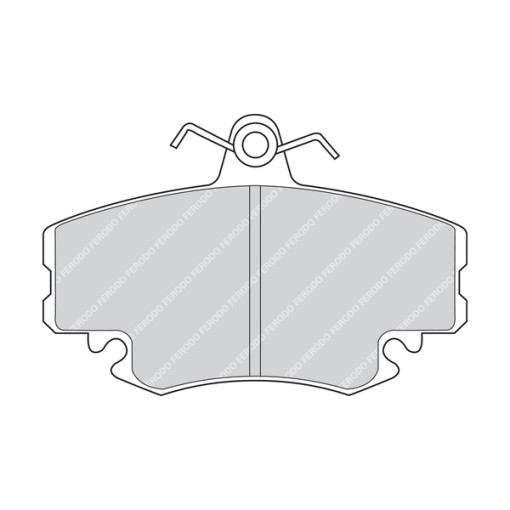 Колодки тормозные передние к/кт DACIA LOGAN, LOGAN EXPRESS, LOGAN II, LOGAN MCV, LOGAN MCV II, SANDERO; PEUGEOT 205