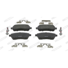 Колодки тормозные передние к/кт FORD FIESTA VI, KA+ III; SUZUKI SWIFT V 1.0-1.6D 06.08-