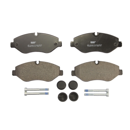 Гальмівні колодки передні к/кт MERCEDES EQV (W447), EVITO TOURER (W447), EVITO (W447), MARCO POLO CAMPER (W447), SPRINTER 3,5-T (B906) 1.6D-Electric 09.03-