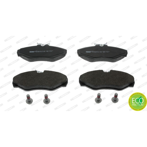 Колодки тормозные передние к/кт NISSAN INTERSTAR, PRIMASTAR; OPEL VIVARO A; RENAULT ESPACE III, TRAFIC II 1.9D-2.5D