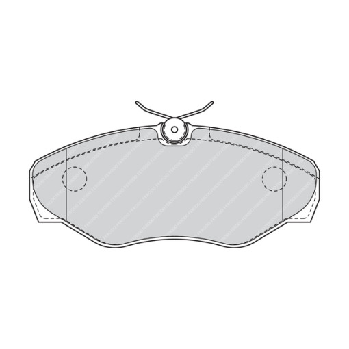 Колодки тормозные передние к/кт NISSAN INTERSTAR, PRIMASTAR; OPEL VIVARO A; RENAULT ESPACE III, TRAFIC II 1.9D-2.5D