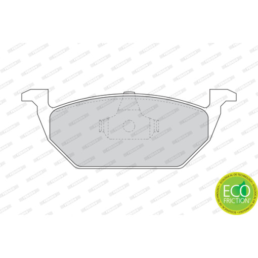Колодки тормозные передние к/кт (с замком) AUDI A1, A1 CITY CARVER, A3; SEAT CORDOBA, IBIZA III, IBIZA IV, IBIZA IV SC, IBIZA IV ST, IBIZA V, LEON, MI