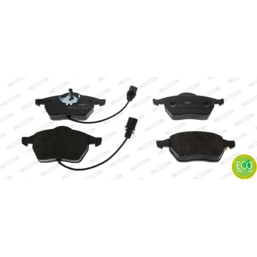 Колодки тормозные передние к/кт (с замком) AUDI A4 B5, A4 B6, A4 B7, A6 C5, A6 C6; SEAT EXEO, EXEO ST; SKODA SUPERB I; VW PASSAT B5, PASSAT B5.5 1.6-4