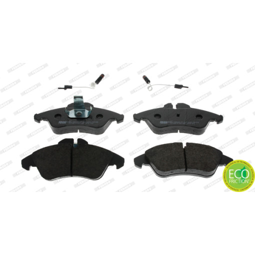 Колодки тормозные передние к/кт (с замком) MERCEDES SPRINTER 2-T (B901, B902), SPRINTER 3-T (B903), SPRINTER 4-T (B904), V (638/2), VITO (W638); VW LT