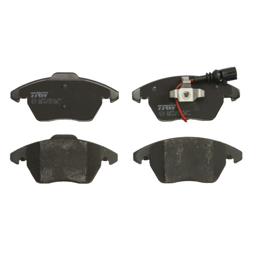 Гальмівні колодки передні к/кт AUDI A1, A3, TT; SEAT ALTEA, ALTEA XL, IBIZA IV, IBIZA IV SC, IBIZA IV ST, LEON, TOLEDO III, TOLEDO IV; SKODA FABIA II, FABIA III, OCTAVIA II 1.0-3.6 08.97-