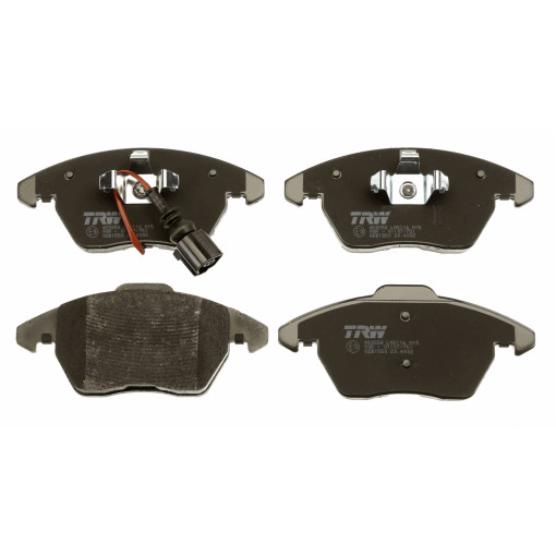 Гальмівні колодки передні к/кт AUDI A1, A3, TT; SEAT ALTEA, ALTEA XL, IBIZA IV, IBIZA IV SC, IBIZA IV ST, LEON, TOLEDO III, TOLEDO IV; SKODA FABIA II, FABIA III, OCTAVIA II 1.0-3.6 08.97-