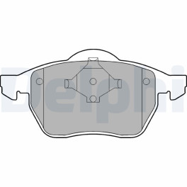 Колодки тормозные передние к/кт AUDI A3, A4 B5, A6 C4; FORD GALAXY I, GALAXY MK I; SEAT ALHAMBRA, IBIZA III, TOLEDO II; SKODA OCTAVIA I; VW BORA, BORA