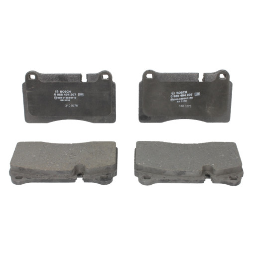 Гальмівні колодки передні к/кт AUDI A3, TT; CHEVROLET CORVETTE; SEAT ATECA, LEON, LEON SC, LEON SPORTSTOURER, LEON ST; VW TOUAREG 1.0-6.2 10.02-