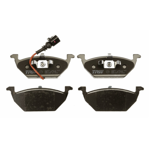 Гальмівні колодки передні к/кт AUDI A3; SEAT ALTEA, ALTEA XL, LEON, TOLEDO III; SKODA OCTAVIA II, ROOMSTER, ROOMSTER PRAKTIK, YETI; VW BEETLE, BORA, BORA I, CADDY III 1.2-3.2 08.97-