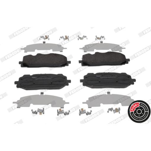 Колодки тормозные передние к/кт AUDI A4 ALLROAD B9, A4 B9, A5, A6 ALLROAD C8, A6 C8, A7, A8 D5, E-TRON, Q5, Q7, Q8; BENTLEY BENTAYGA; VW TOUAREG 2.0-E