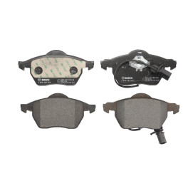 Гальмівні колодки передні к/кт AUDI A4 B5, A4 B6, A4 B7, A6 C5, A6 C6; SEAT EXEO, EXEO ST; SKODA SUPERB I; VW PASSAT B5, PASSAT B5.5 1.6-4.2 11.94-05.13