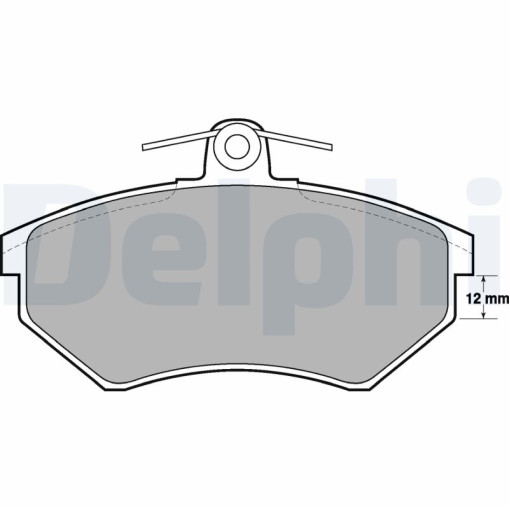Колодки тормозные передние к/кт AUDI A4 B5, CABRIOLET B3; CHERY COWIN, TIGGO; SEAT CORDOBA, CORDOBA VARIO, IBIZA II, INCA, TOLEDO I, TOLEDO II; VW CAD